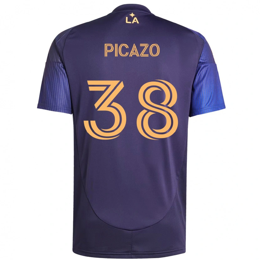 Danxen Herren Axel Picazo #38 Weiß Gelb Auswärtstrikot Trikot 2025/26 T-Shirt Schweiz