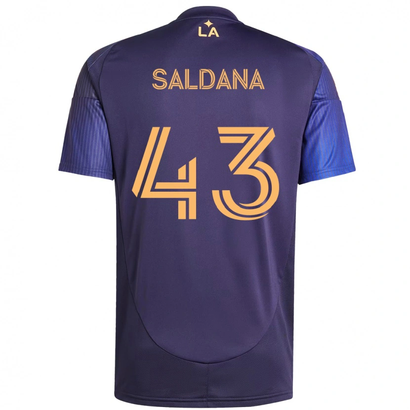 Danxen Herren Adam Saldaña #43 Weiß Gelb Auswärtstrikot Trikot 2025/26 T-Shirt Schweiz