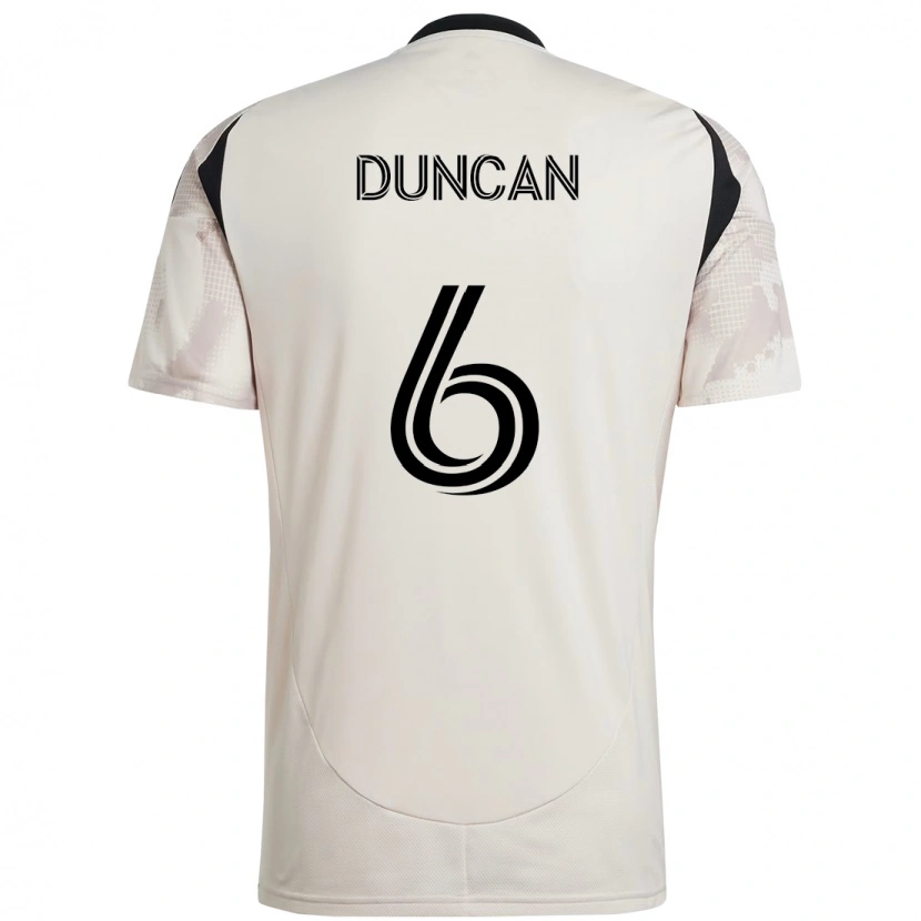 Danxen Herren Kyle Duncan #6 Rot Schwarz Auswärtstrikot Trikot 2025/26 T-Shirt Schweiz