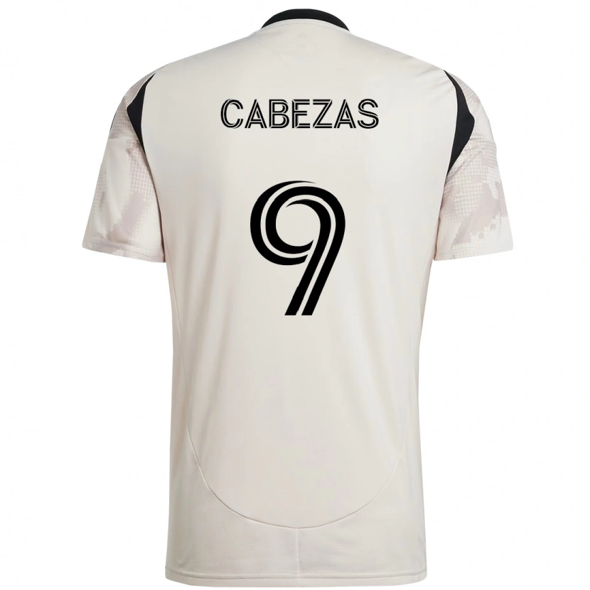 Danxen Herren Jorge Cabezas #9 Rot Schwarz Auswärtstrikot Trikot 2025/26 T-Shirt Schweiz