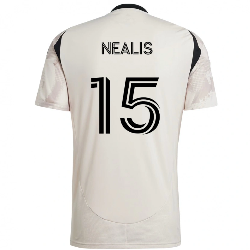Danxen Herren Sean Nealis #15 Rot Schwarz Auswärtstrikot Trikot 2025/26 T-Shirt Schweiz