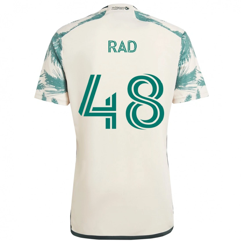 Danxen Herren Kaveh Rad #48 Beige Grün Auswärtstrikot Trikot 2025/26 T-Shirt Schweiz