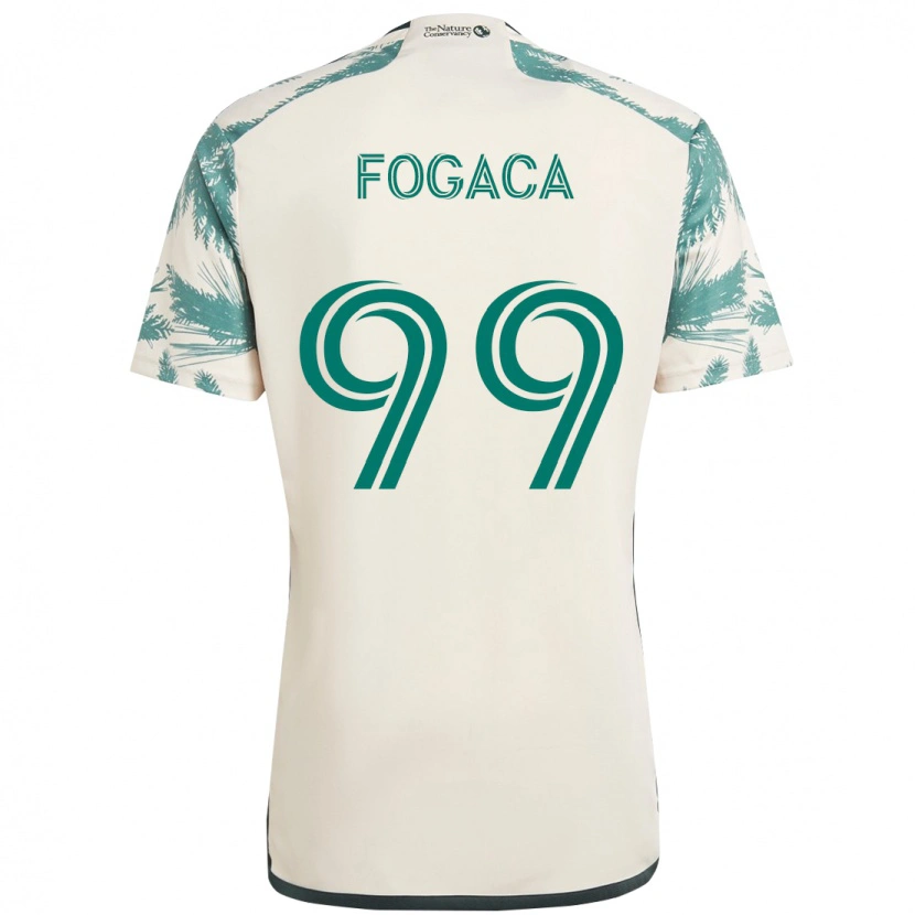 Danxen Herren Nathan Fogaça #99 Schwarz Braun Auswärtstrikot Trikot 2025/26 T-Shirt Schweiz