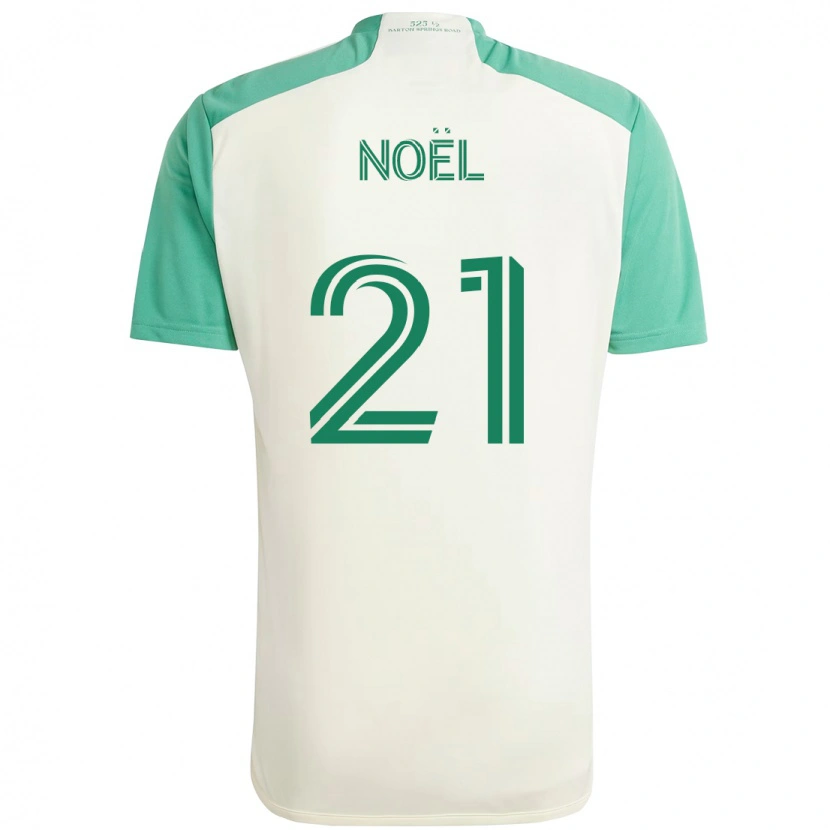 Danxen Herren Valentin Noël #21 Grün Schwarz Auswärtstrikot Trikot 2025/26 T-Shirt Schweiz