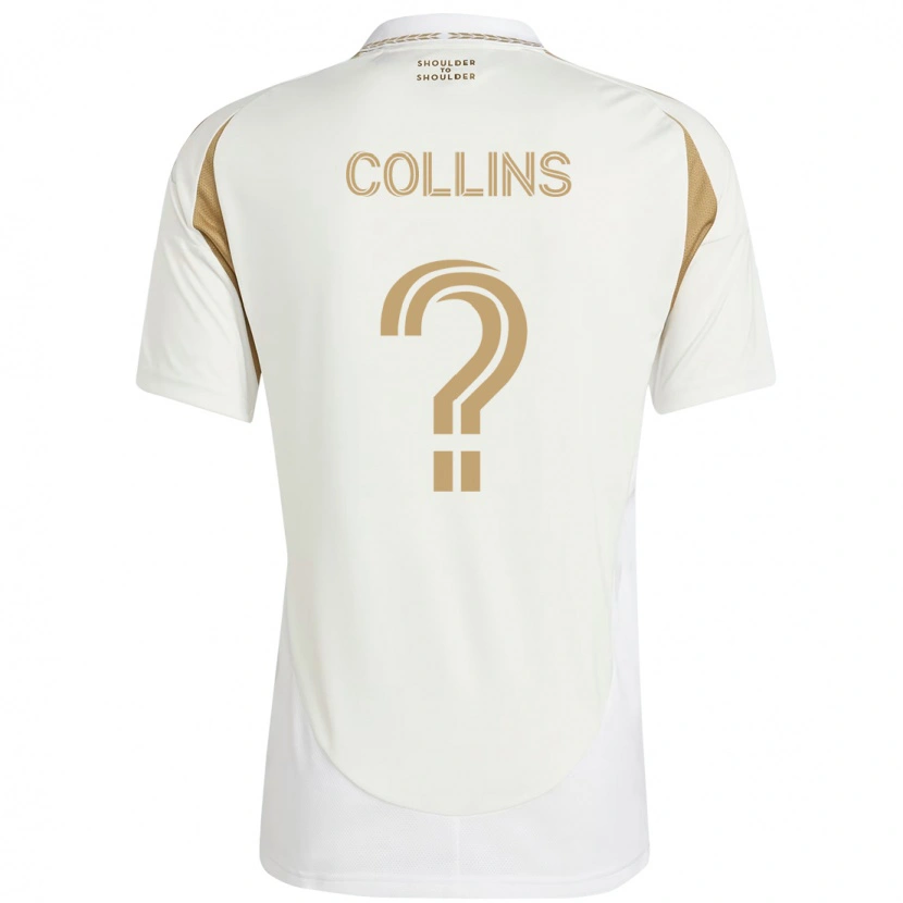 Danxen Herren Slate Collins #0 Weiß Braun Auswärtstrikot Trikot 2025/26 T-Shirt Schweiz