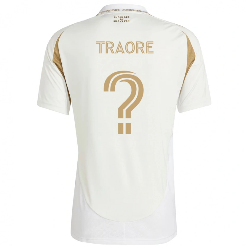 Danxen Herren Mohamed Traore #0 Weiß Braun Auswärtstrikot Trikot 2025/26 T-Shirt Schweiz