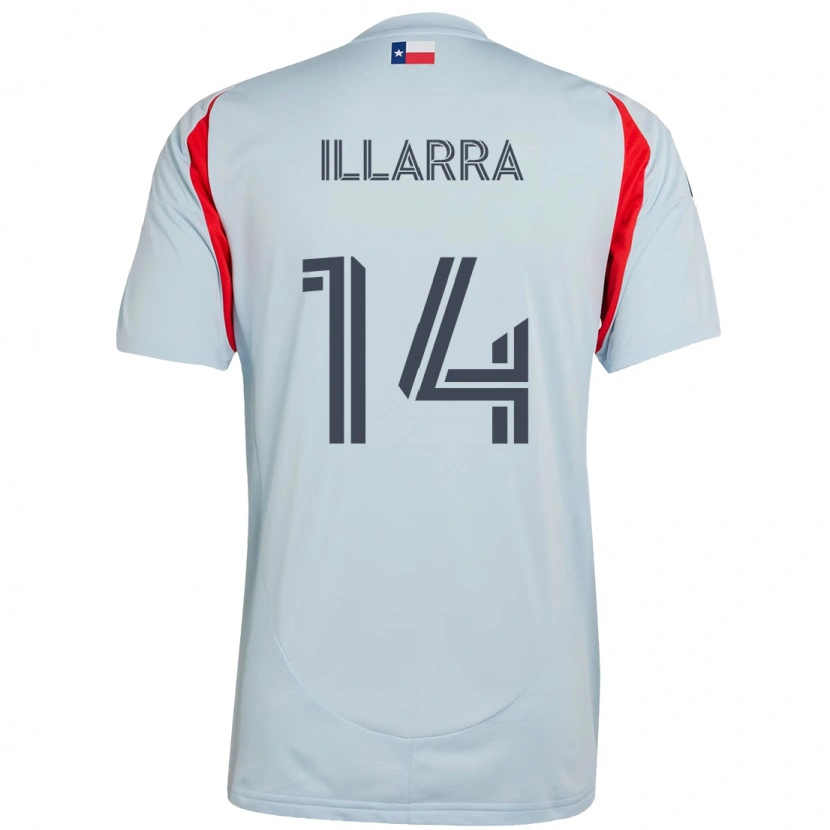 Danxen Herren Asier Illarramendi #14 Rot Marineblau Auswärtstrikot Trikot 2025/26 T-Shirt Schweiz