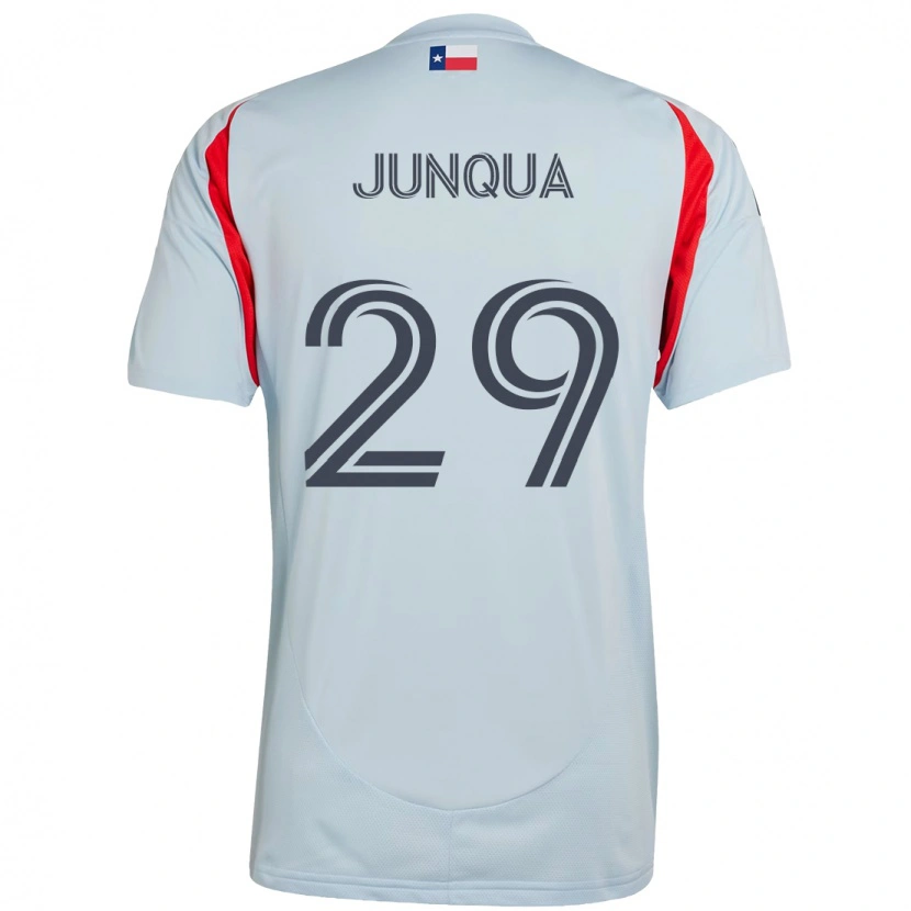 Danxen Herren Sam Junqua #29 Rot Marineblau Auswärtstrikot Trikot 2025/26 T-Shirt Schweiz