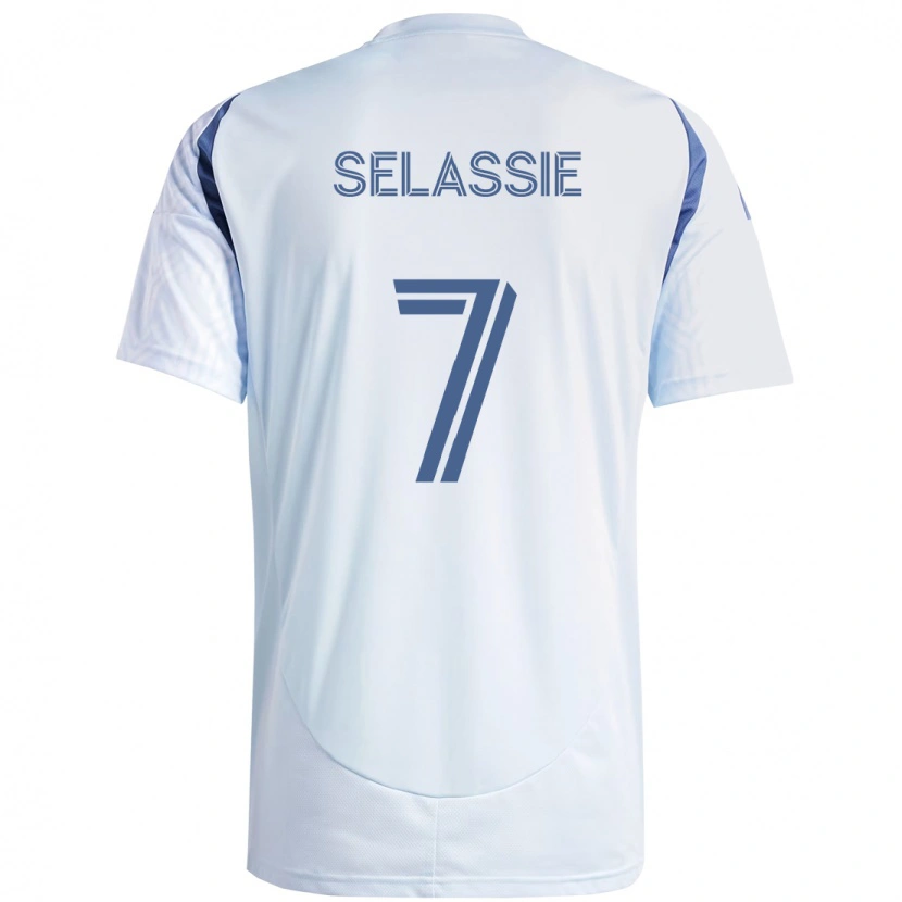 Danxen Herren Maren Haile-Selassie #7 Rot Weiß Auswärtstrikot Trikot 2025/26 T-Shirt Schweiz