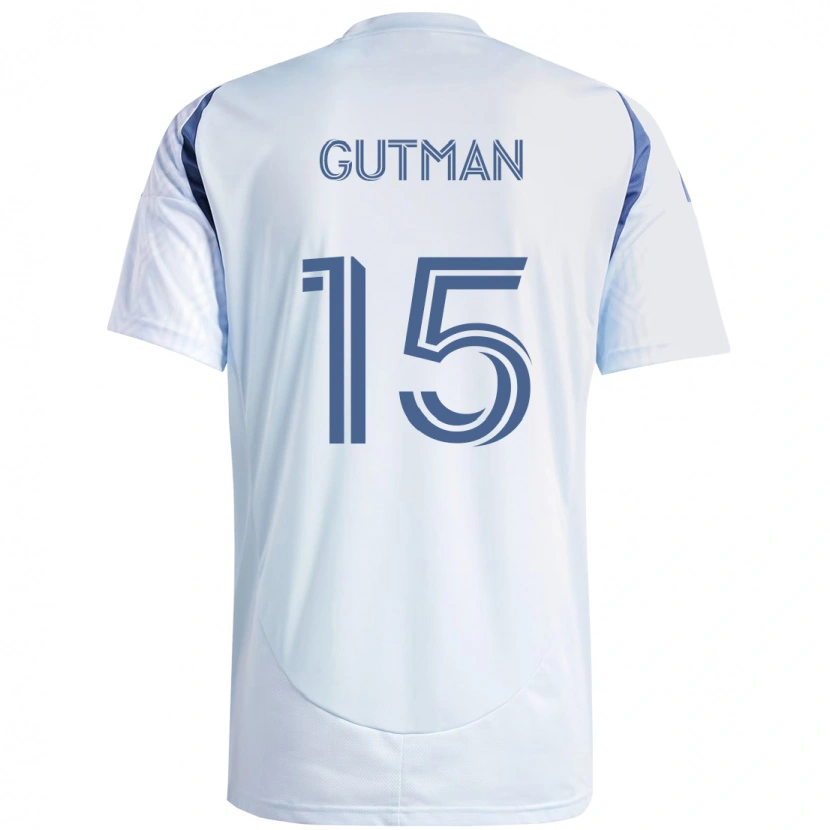 Danxen Herren Andrew Gutman #15 Rot Weiß Auswärtstrikot Trikot 2025/26 T-Shirt Schweiz