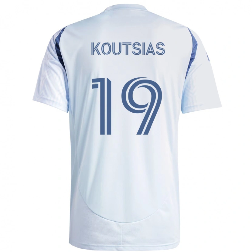 Danxen Herren Georgios Koutsias #19 Rot Weiß Auswärtstrikot Trikot 2025/26 T-Shirt Schweiz