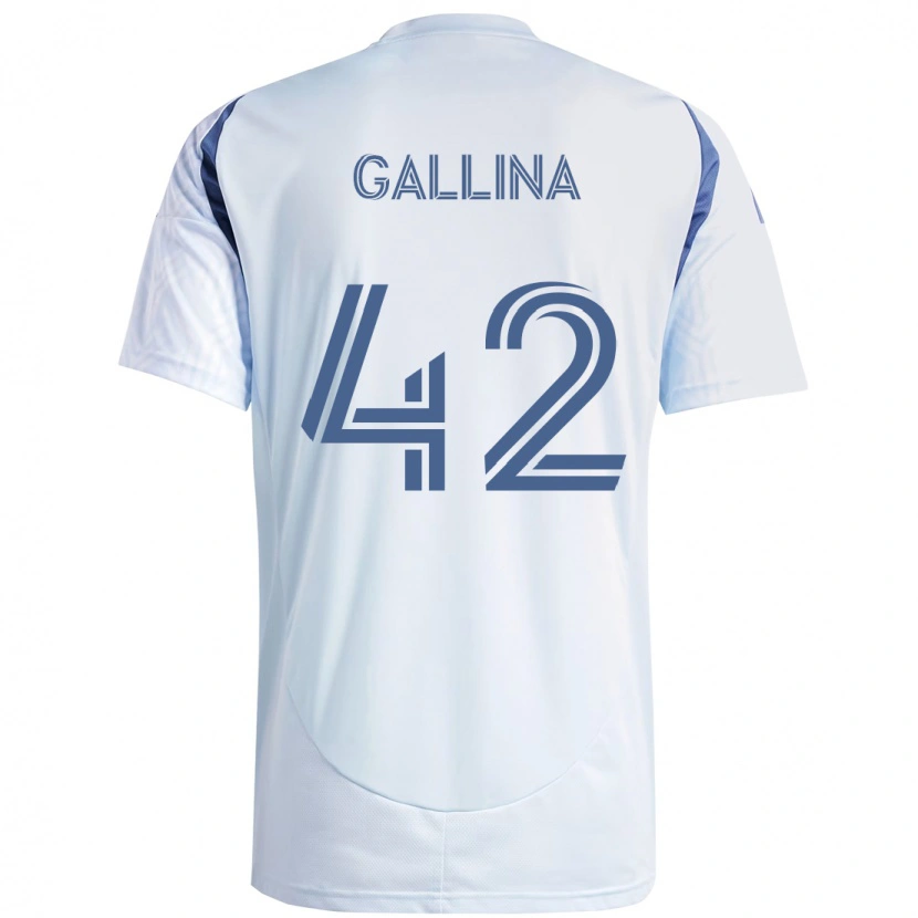 Danxen Herren Henrique Gallina #42 Rot Weiß Auswärtstrikot Trikot 2025/26 T-Shirt Schweiz