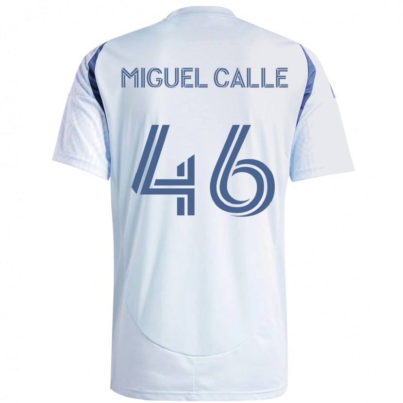Danxen Herren Juan Miguel Calle #46 Rot Weiß Auswärtstrikot Trikot 2025/26 T-Shirt Schweiz