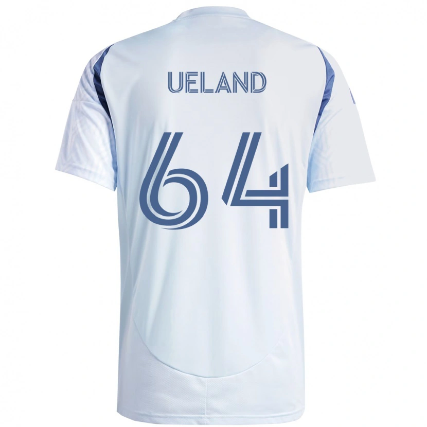 Danxen Herren Andreas Ueland #64 Rot Weiß Auswärtstrikot Trikot 2025/26 T-Shirt Schweiz