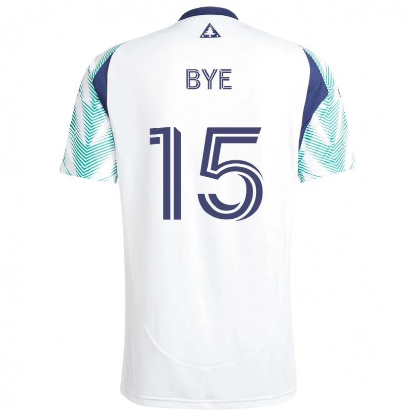 Danxen Herren Brandon Bye #15 Weiß Blau Auswärtstrikot Trikot 2025/26 T-Shirt Schweiz