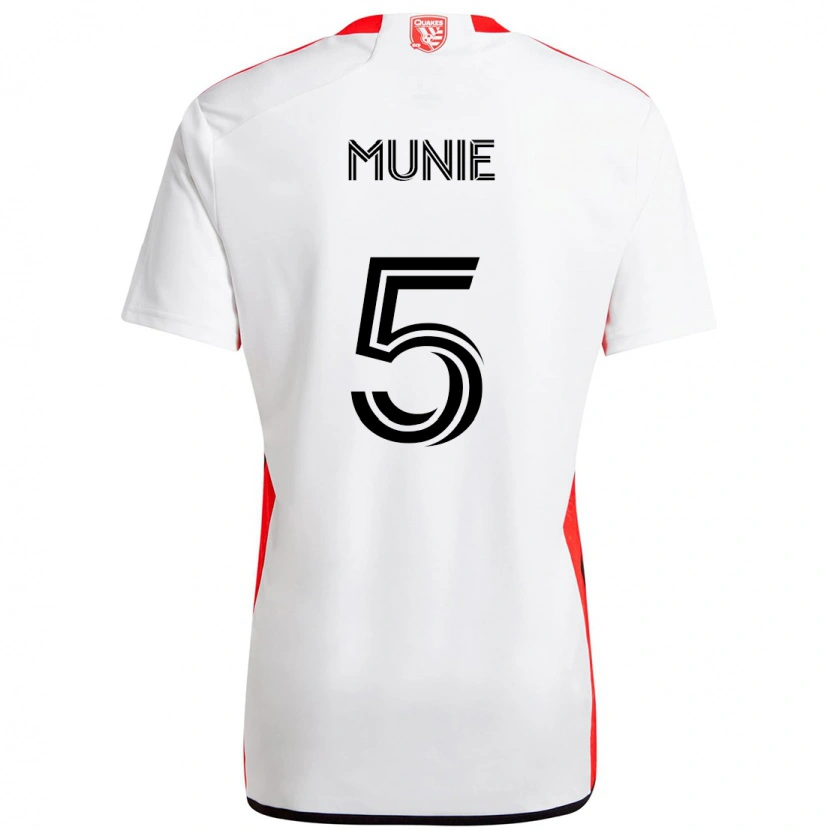 Danxen Herren Daniel Munie #5 Schwarz Dunkelblau Auswärtstrikot Trikot 2025/26 T-Shirt Schweiz