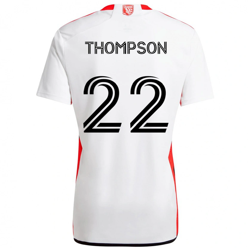 Danxen Herren Tommy Thompson #22 Schwarz Dunkelblau Auswärtstrikot Trikot 2025/26 T-Shirt Schweiz