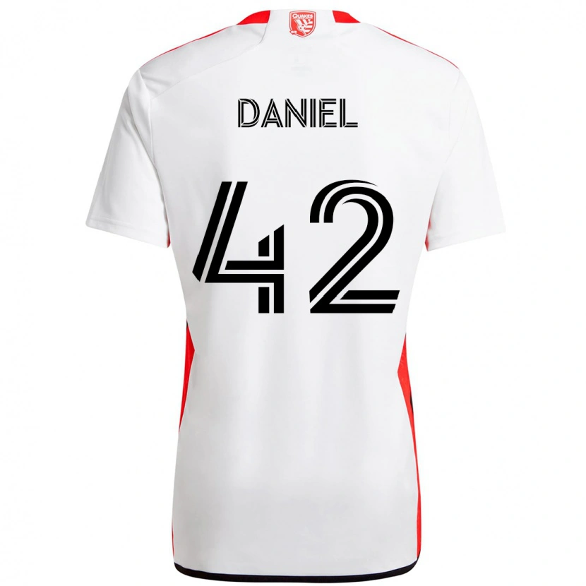 Danxen Herren Daniel #42 Schwarz Dunkelblau Auswärtstrikot Trikot 2025/26 T-Shirt Schweiz