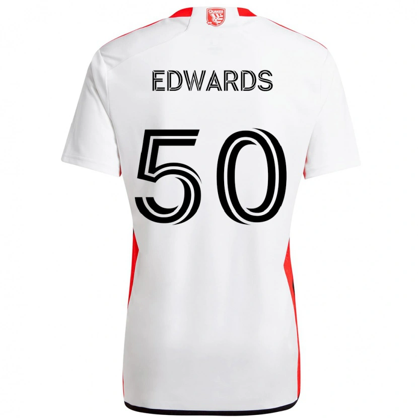 Danxen Herren Aaron Edwards #50 Schwarz Dunkelblau Auswärtstrikot Trikot 2025/26 T-Shirt Schweiz