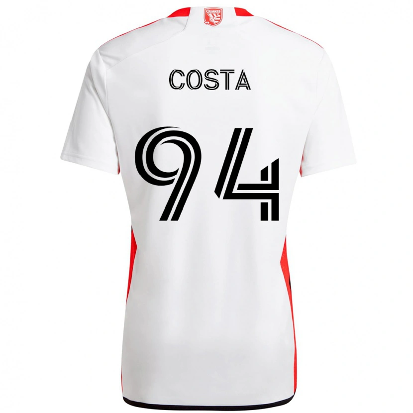 Danxen Herren Vítor Costa #94 Schwarz Dunkelblau Auswärtstrikot Trikot 2025/26 T-Shirt Schweiz