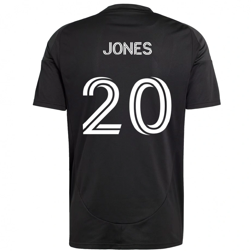 Danxen Herren Derrick Jones #20 Schwarz Weiß Auswärtstrikot Trikot 2025/26 T-Shirt Schweiz
