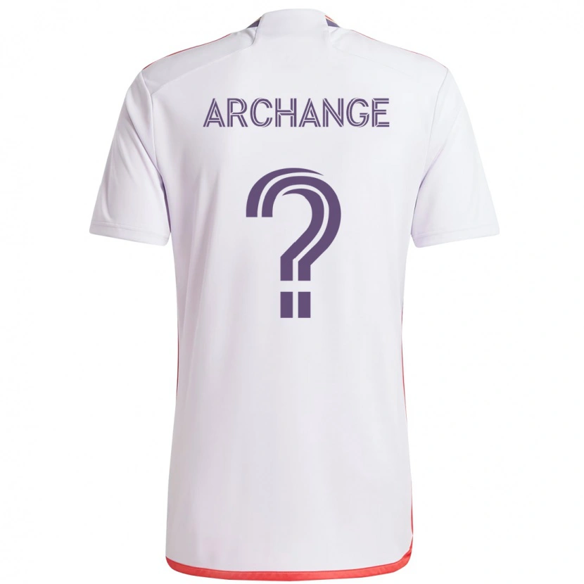 Danxen Herren Clovis Archange #0 Lila Weiß Auswärtstrikot Trikot 2025/26 T-Shirt Schweiz