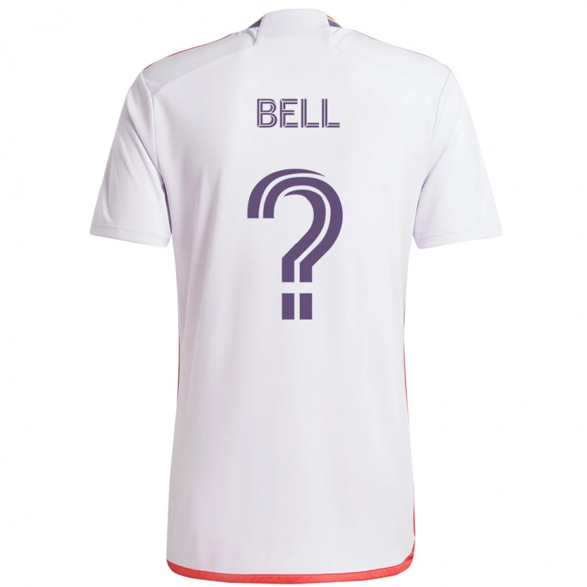 Danxen Herren Dominic Bell #0 Lila Weiß Auswärtstrikot Trikot 2025/26 T-Shirt Schweiz