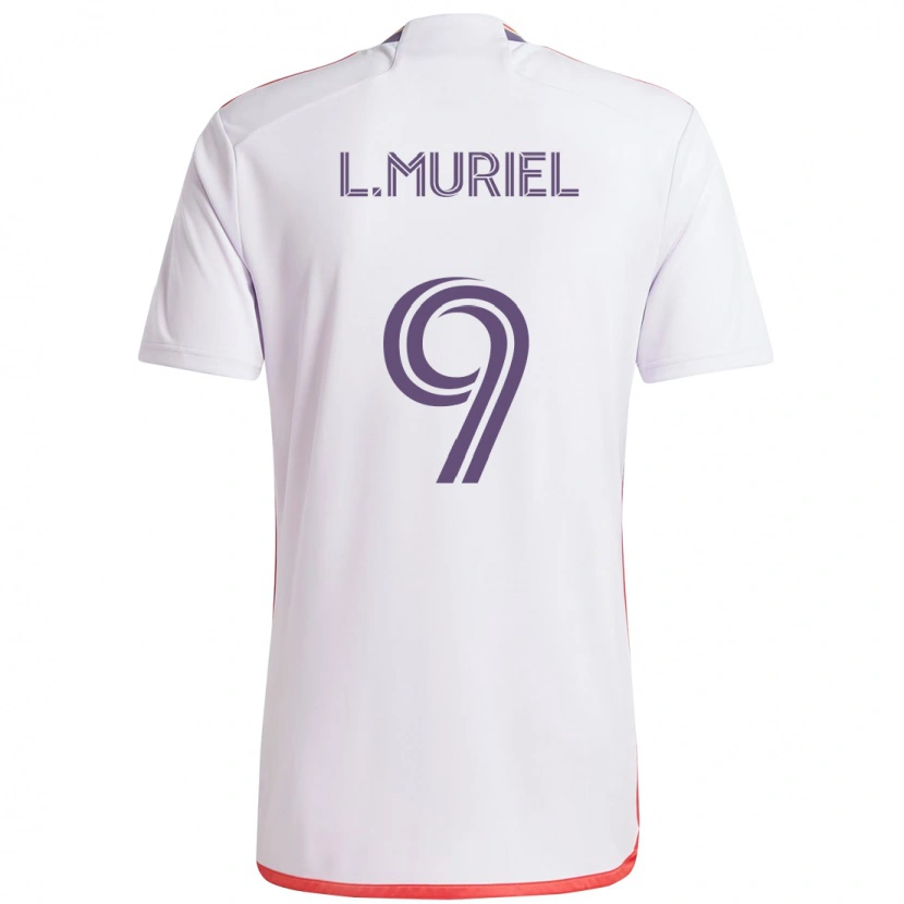 Danxen Herren Luis Muriel #9 Lila Weiß Auswärtstrikot Trikot 2025/26 T-Shirt Schweiz