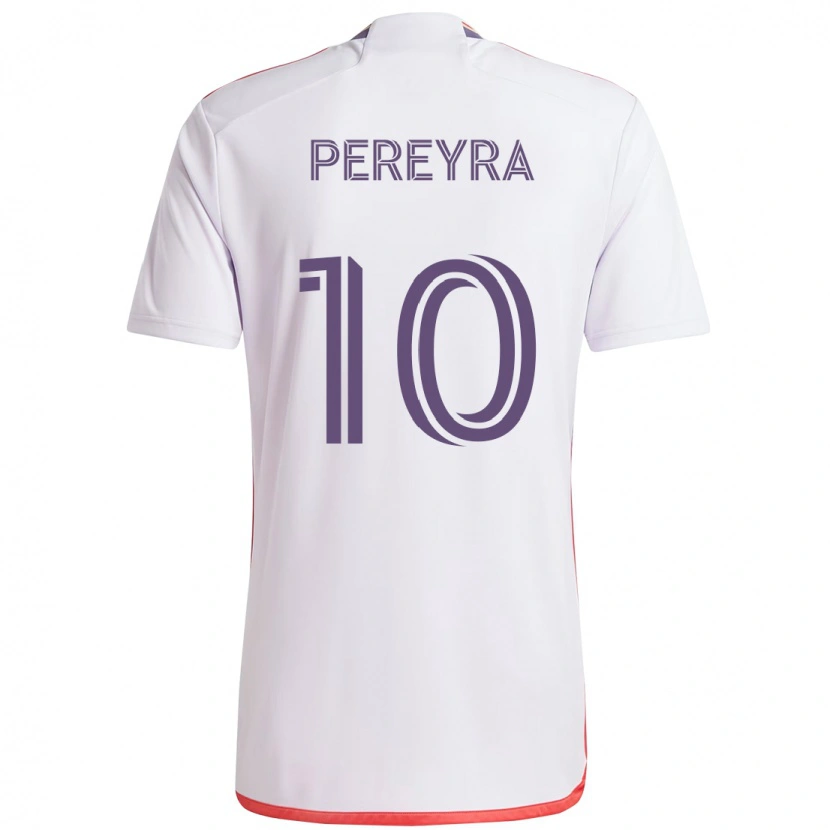 Danxen Herren Mauricio Pereyra #10 Lila Weiß Auswärtstrikot Trikot 2025/26 T-Shirt Schweiz