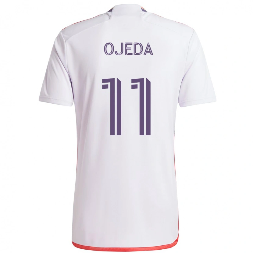 Danxen Herren Martín Ojeda #11 Lila Weiß Auswärtstrikot Trikot 2025/26 T-Shirt Schweiz