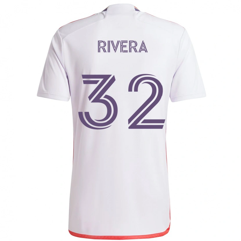 Danxen Herren Wilfredo Rivera #32 Lila Weiß Auswärtstrikot Trikot 2025/26 T-Shirt Schweiz