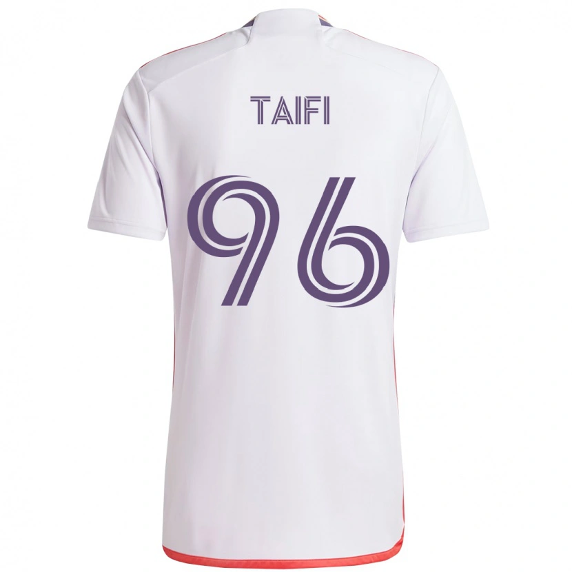 Danxen Herren Zakaria Taifi #96 Lila Weiß Auswärtstrikot Trikot 2025/26 T-Shirt Schweiz