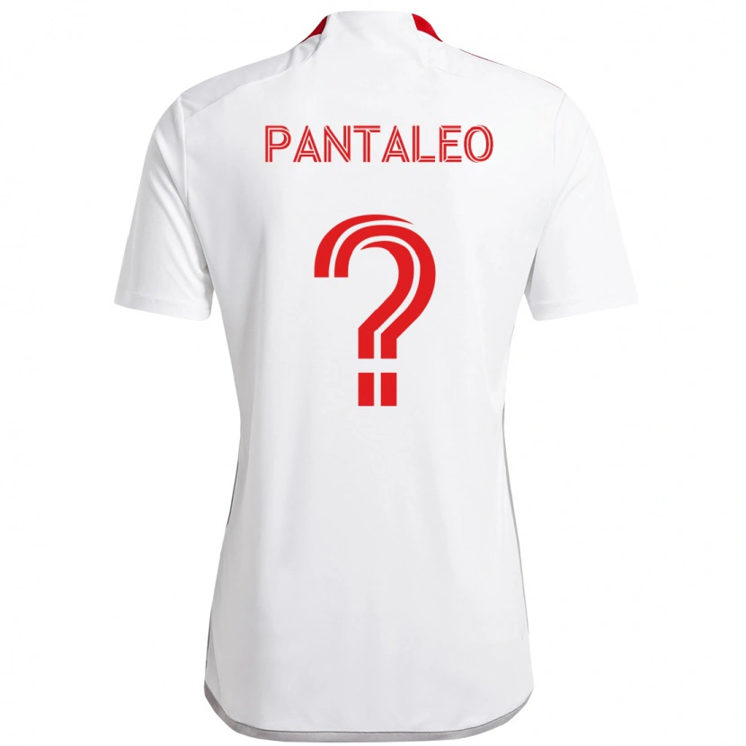 Danxen Herren Adamo Pantaleo #0 Weiß Rot Auswärtstrikot Trikot 2025/26 T-Shirt Schweiz