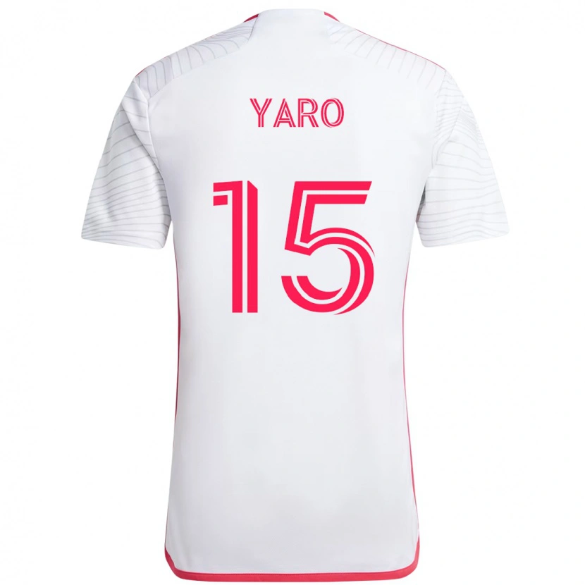 Danxen Herren Joshua Yaro #15 Magenta Weiß Auswärtstrikot Trikot 2025/26 T-Shirt Schweiz