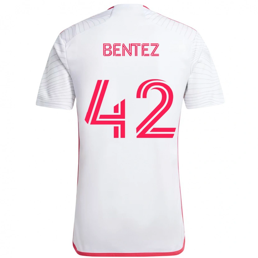 Danxen Herren Óscar Benítez #42 Magenta Weiß Auswärtstrikot Trikot 2025/26 T-Shirt Schweiz
