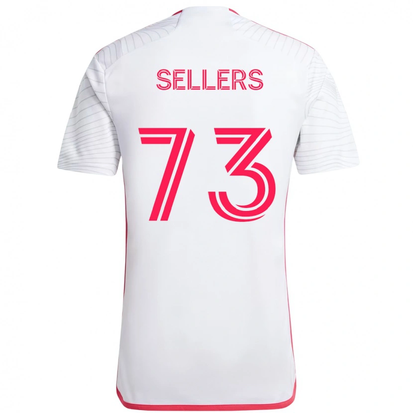 Danxen Herren Braydon Sellers #73 Magenta Weiß Auswärtstrikot Trikot 2025/26 T-Shirt Schweiz