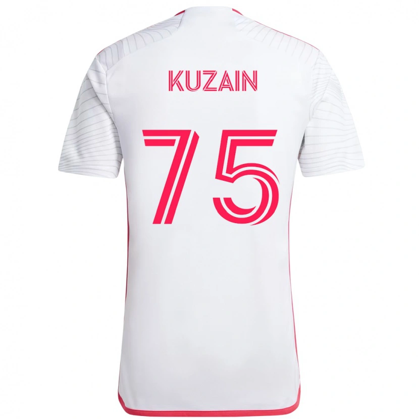Danxen Herren Wan Kuzain #75 Weiß Magenta Auswärtstrikot Trikot 2025/26 T-Shirt Schweiz