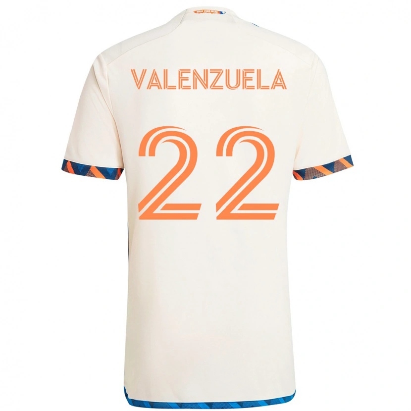 Danxen Herren Gerardo Valenzuela #22 Dunkelblau Orange Auswärtstrikot Trikot 2025/26 T-Shirt Schweiz