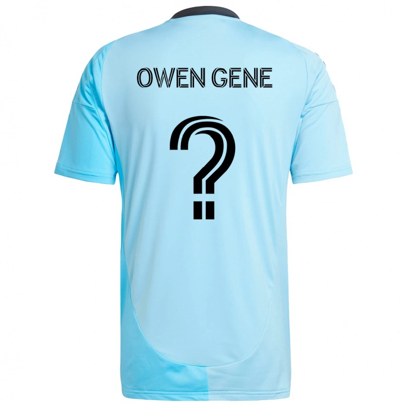 Danxen Herren Owen Gene #0 Schwarz Blau Auswärtstrikot Trikot 2025/26 T-Shirt Schweiz