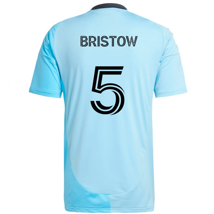Danxen Herren Ethan Bristow #5 Schwarz Blau Auswärtstrikot Trikot 2025/26 T-Shirt Schweiz