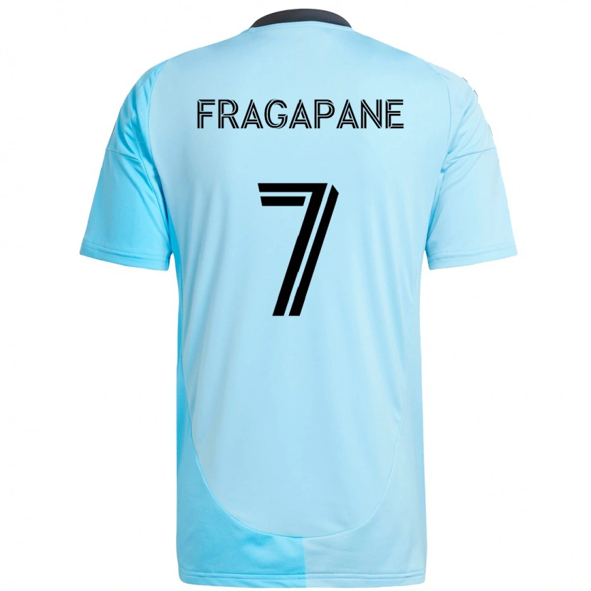 Danxen Herren Franco Fragapane #7 Schwarz Blau Auswärtstrikot Trikot 2025/26 T-Shirt Schweiz