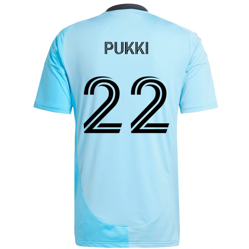Danxen Herren Teemu Pukki #22 Schwarz Blau Auswärtstrikot Trikot 2025/26 T-Shirt Schweiz