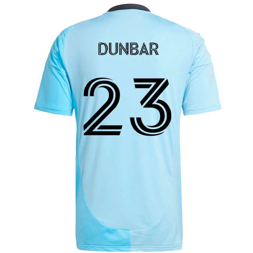Danxen Herren Cameron Dunbar #23 Schwarz Blau Auswärtstrikot Trikot 2025/26 T-Shirt Schweiz
