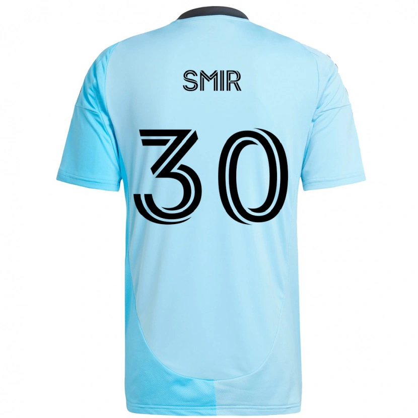 Danxen Herren Alec Smir #30 Schwarz Blau Auswärtstrikot Trikot 2025/26 T-Shirt Schweiz