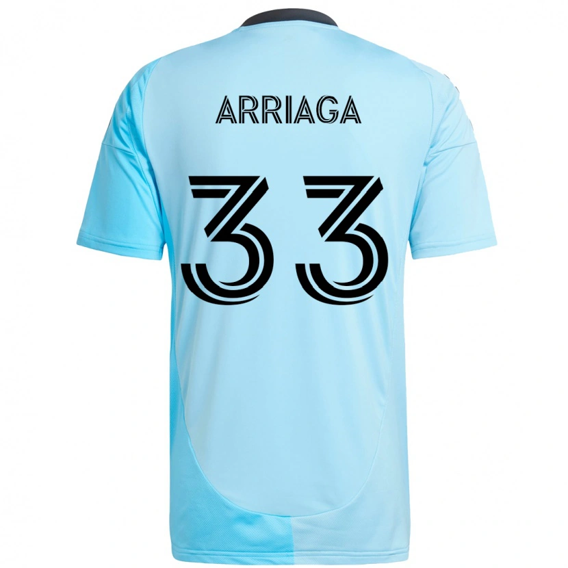 Danxen Herren Kervin Arriaga #33 Schwarz Blau Auswärtstrikot Trikot 2025/26 T-Shirt Schweiz
