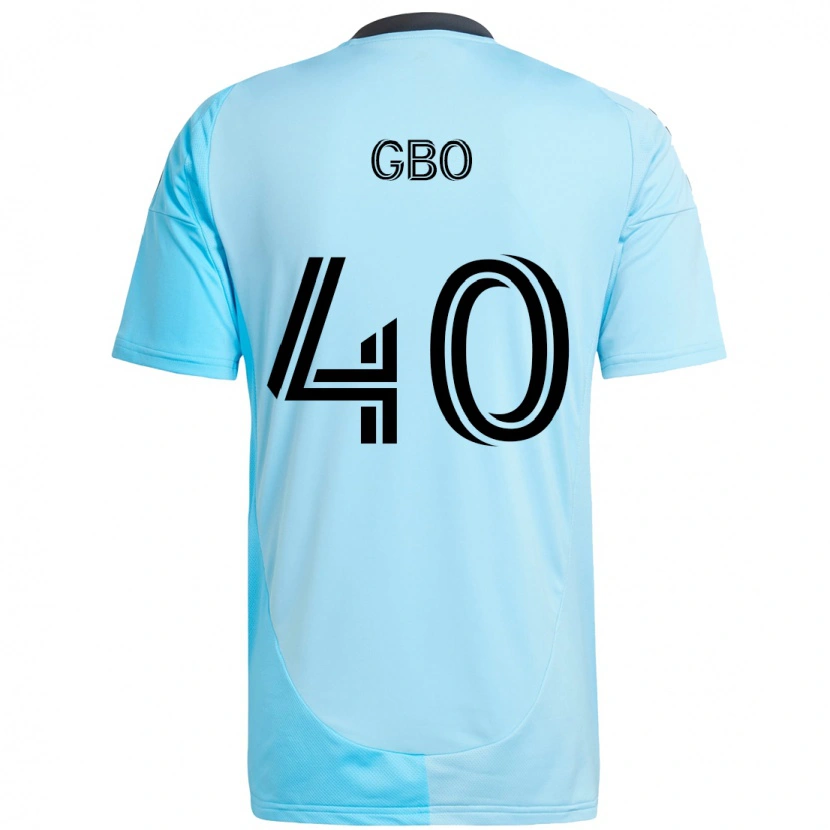 Danxen Herren Cedrik Gbo #40 Schwarz Blau Auswärtstrikot Trikot 2025/26 T-Shirt Schweiz
