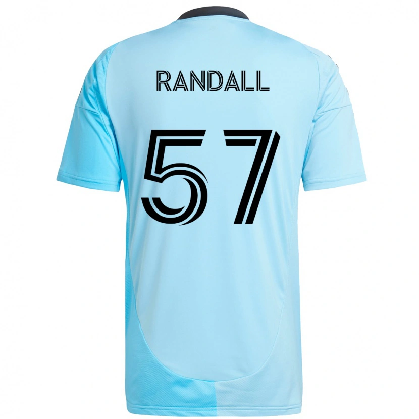 Danxen Herren Darius Randell #57 Schwarz Blau Auswärtstrikot Trikot 2025/26 T-Shirt Schweiz