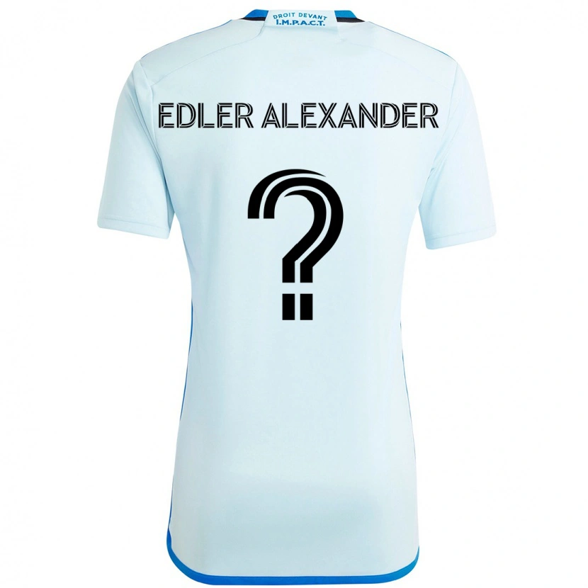Danxen Herren Guesly Edler Alexander #0 Himmelblau Dunkelblau Auswärtstrikot Trikot 2025/26 T-Shirt Schweiz