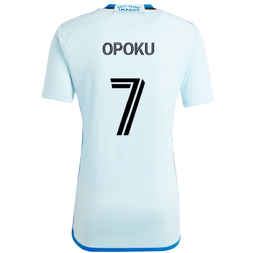Danxen Herren Kwadwo Opoku #7 Dunkelblau Schwarz Auswärtstrikot Trikot 2025/26 T-Shirt Schweiz