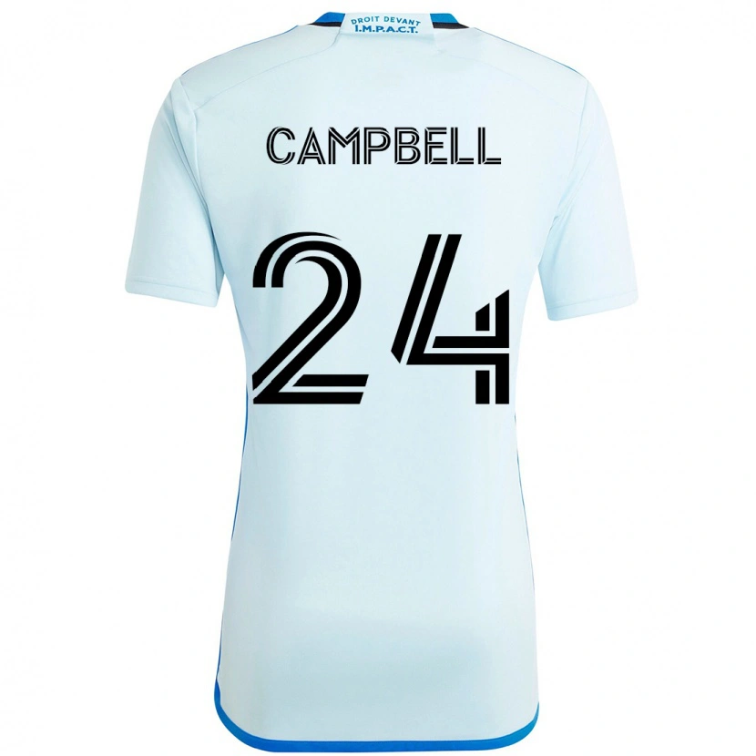 Danxen Herren George Campbell #24 Dunkelblau Schwarz Auswärtstrikot Trikot 2025/26 T-Shirt Schweiz